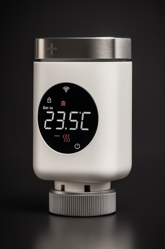 Tête Thermostatique Connectée – Contrôlez votre radiateur via App & Assistant vocal