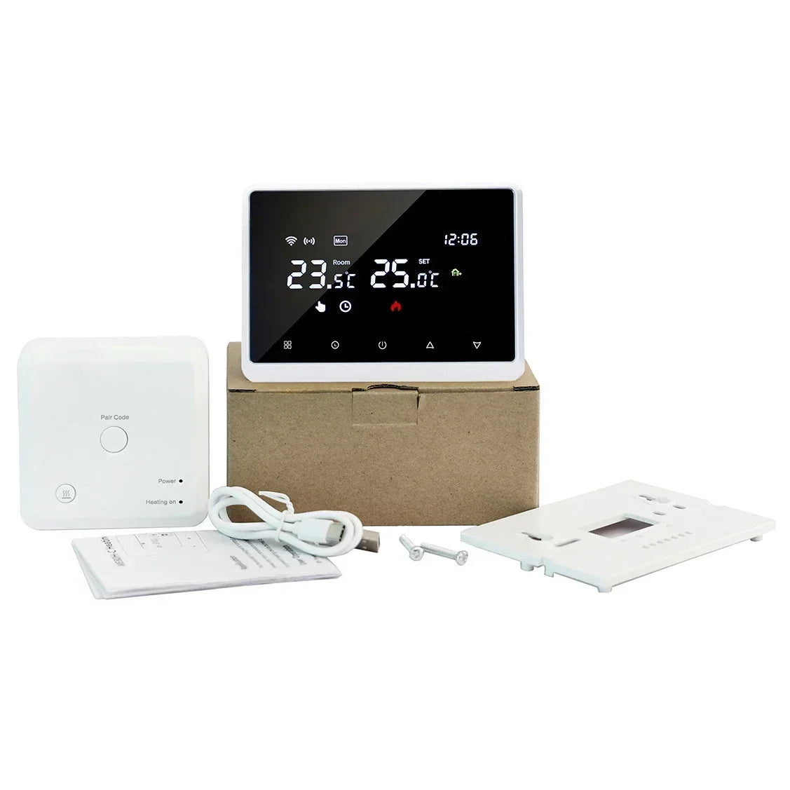 Thermostat Intelligent Connecté – Wi-Fi et Alexa/Google
